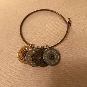 Remington bullet shell bangle bracelet